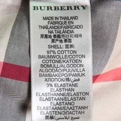 Burberry Brit Beige Nova Check Cotton Long-Sleeve Shirt M 