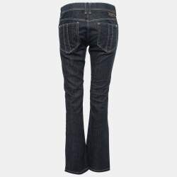 Pre Owned Burberry Brit Blue Denim Boot Leg Jeans M Waist 30"