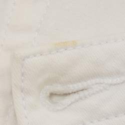 Burberry Brit White Denim Alperton Cropped Jeans S Waist 27"