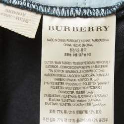 Burberry Brit Dark Blue Denim Skinny Low-Rise Jeans S Waist 27"
