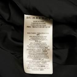 Burberry Brit Black Wool Oversized Coat M