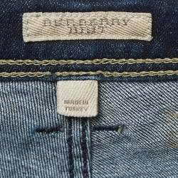 Burberry Brit Dark Blue Denim Stretch Jeans M Waist 28"