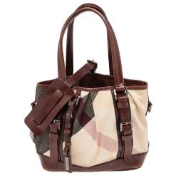 Totes bags Burberry - Remington brown leather large tote - 4060092