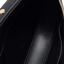 Burberry Black Leather Mini Olympia Leather Shoulder Bag