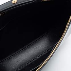 Burberry Black Leather Mini Olympia Leather Shoulder Bag