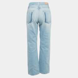 Pre Owned Burberry London Blue Denim Straight Jeans M Waist 30"