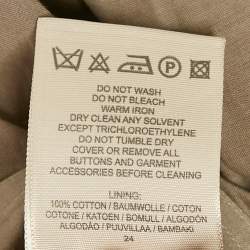Burberry London Grey Cotton Sleeveless Flared Short Dress M