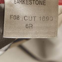 Pre Owned Burberry London Light Beige Gabardine Double Breasted Trench Coat S