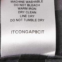 Pre Owned Burberry London Multicolor/Purple Tartan Check Cotton Button Front Shirt S