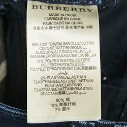 Pre Owned Burberry London Blue Denim Jeans S Waist 26"