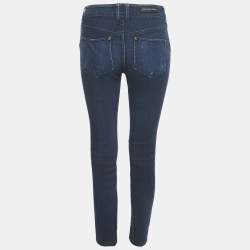 Pre Owned Burberry London Blue Denim Jeans S Waist 26"