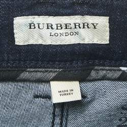 Burberry London Navy Blue Denim Cannington Jeans M Waist 29"
