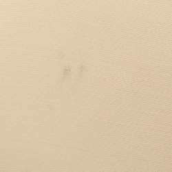 Pre Owned Burberry Beige Wool Blend Belted Midi Dress L