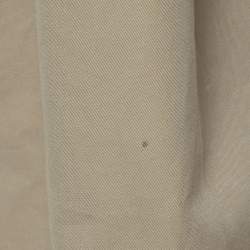 Pre Owned Burberry London Beige Gabardine Trench Coat S