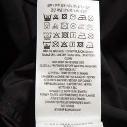 Pre Owned Burberry London Black Askern Horseferry Square Print Technical Cotton Jacket S