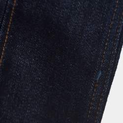 Pre Owned Burberry London Blue Denim Skinny Leg Jeans S Waist 26"