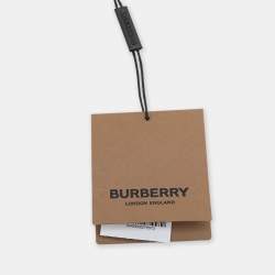 Burberry Multicolor Montage Print Silk Skinny Neck Scarf