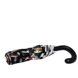 Pre Owned مظلة بربري ترغالفار نايلون متعدد الألوان