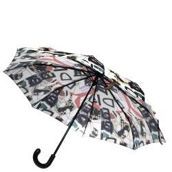Pre Owned مظلة بربري ترغالفار نايلون متعدد الألوان