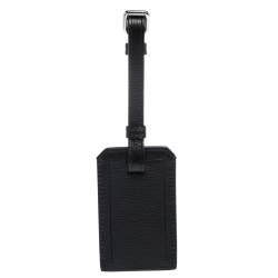 Pre Owned بادج لاغدغ بربري جلد أسود