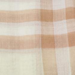 مملوكة مسبقًا وشاح بربري حرير صوف أخضر فسدقي كاروهات