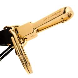 Pre Owned Burberry Brown Check Fabric Thomas Bear Bag Charm 