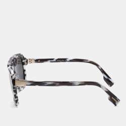 Burberry White/Black Joan Women's Sunglasses 59mm