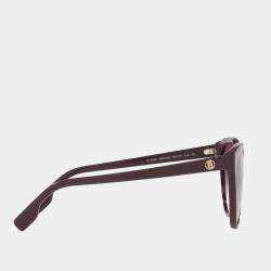 Pre Owned Burberry Bordeaux Betty Womens' Sunglasses 57mm