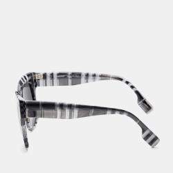 Burberry Check White/Black Kitty Women's Sunglasses 51mm