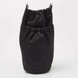 Burberry Black Nylon Water Bottle Holder Strap Pouch