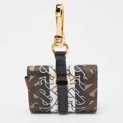 Burberry Multicolor TB-Print Coated Canvas and Leather AirPod Pro Case