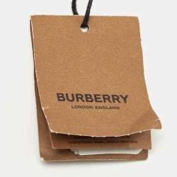 Burberry Peach Logo Canvas Shoulder Bag Strap