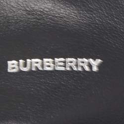 Pre Owned Burberry Black Nylon Logo Water Bottle Holder