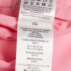 Pre Owned Burberry Bubblegum Pink Silk Joyce Dress S