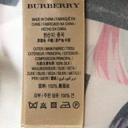 Pre Owned Burberry Multicolor Archive Scarf Print Silk Sleeveless Shirt M