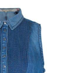 Pre Owned فستان بربري يوكي دانيم كشكشات M