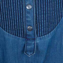 Pre Owned فستان بربري يوكي دانيم كشكشات M