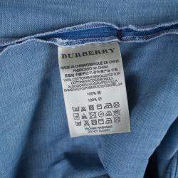 Pre Owned فستان بربري يوكي دانيم كشكشات M