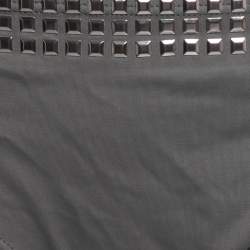 مملوكة مسبقًا Burberry Grey Studded Nylon Bikini L