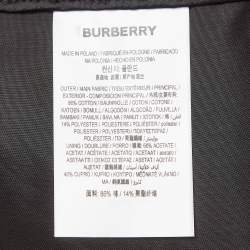 Burberry Black Lace Pencil Midi Skirt S