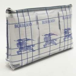 Burberry Transparent PVC EKD Label Pouch