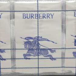 Burberry Transparent PVC EKD Label Pouch