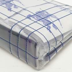 Burberry Transparent PVC EKD Label Pouch