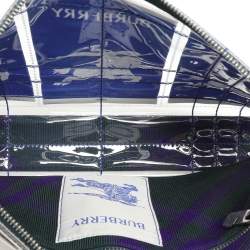 Burberry Transparent PVC EKD Label Pouch