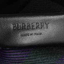 Burberry Transparent PVC EKD Label Pouch