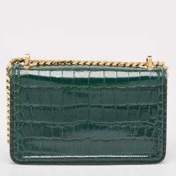 مملوكة مسبقًا حقيبة كروس بربري إبزيم تي بي جلد بني