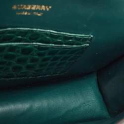 مملوكة مسبقًا حقيبة كروس بربري إبزيم تي بي جلد بني