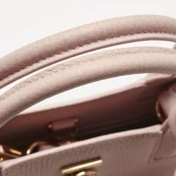 Burberry Dusky Pink Leather Mini Frances Tote 