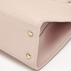 Burberry Dusky Pink Leather Mini Frances Tote 