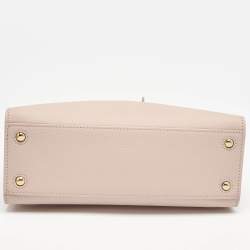 Burberry Dusky Pink Leather Mini Frances Tote 